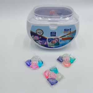 Les perles de lessive sont des capsules de lessive 5-en-1 profondes de haute qualité ménagères de détergent à lessive portable sur mesure - Product Image 4