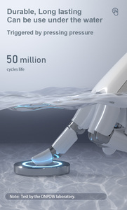 Onpow 19mm IP68 kim loại Piezo đẩy nút chuyển đổi 1NO 12V Áp Điện chuyển đổi 19mm - Product Image 4