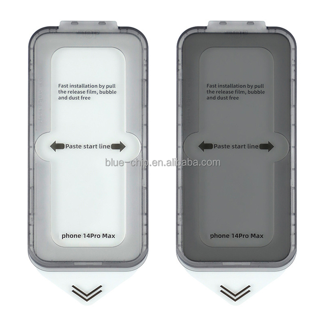 Premium Glass Hd Cellphone Film Install Kit Applicator Tool Dust Free Mobile Phone Screen Protector for Iphones 15 16 Pro Max