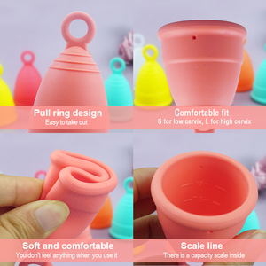 Coppetta Mestruale Feminy <span class=keywords><strong>Care</strong></span> in Silicone Medicale, Comoda e Riutilizzabile, Prezzo di Fabbrica, Alta Qualità - Product Image 3