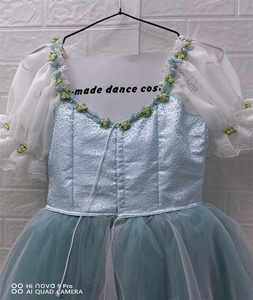 Vải jacquard mới chuyên nghiệp thực hiện trang phục múa ba lê Giselle trang phục múa ba lê. Váy Lãng Mạn-10 - Product Image 5