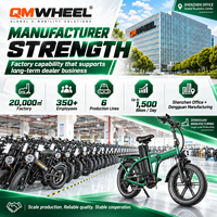 QMWHEEL F30 Pro Vélo Électrique Tout-Terrain Pliant 20 Pouces 250W 48V 45Ah Longue Portée En Stock au Royaume-Uni Vente en Gros