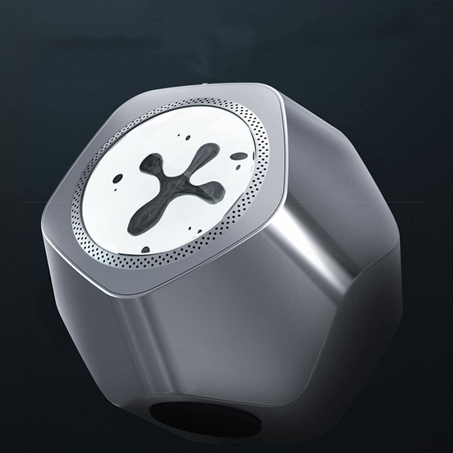 BT Magnetic Fluid Speaker, Dancing Ferrofluid Music Rhythm Lamp, 360 Degrees Sound Touch Wireless BT Shocked Subwoofer