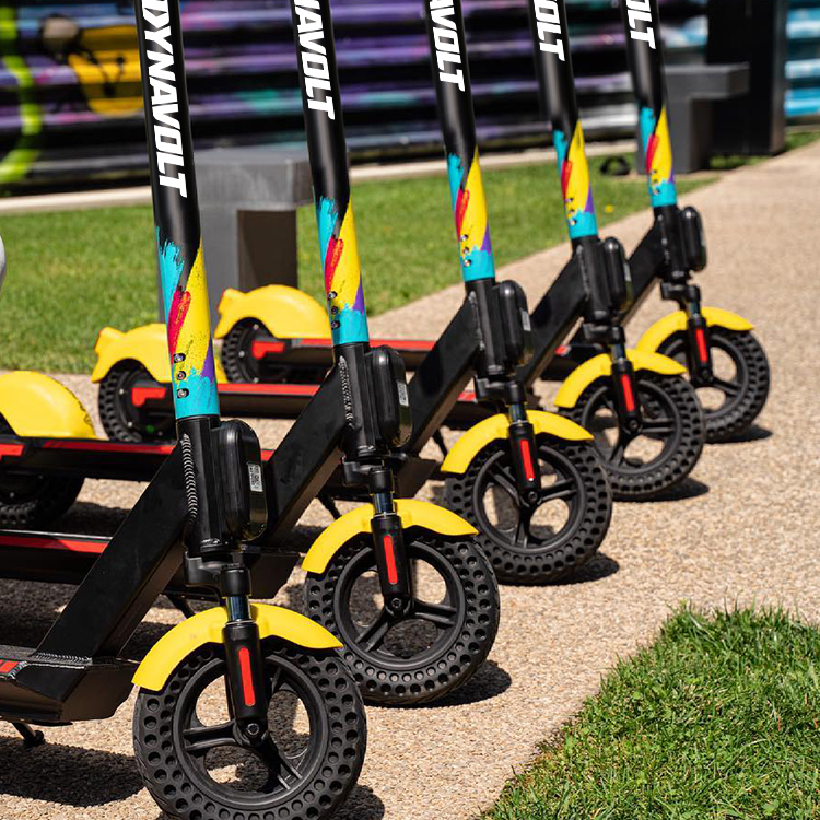 350W Hub Motor съемный Электрический скутер 4G IOT GPS, Электрический скутер с бесплатным протоколом