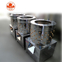 Plumeuse à volailles pour poulets et cailles, équipement d'abattage avicole, machine à déplumer les volailles