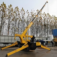 Grue d'araignée télescopique électrique extérieure d'intérieur de ZQS125 5.5ton