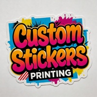 Autocollants numérotés en PVC, autocollants décoratifs écologiques imprimés UV, pour la maison, les fêtes, le bricolage, la décoration artisanale, découpe personnalisée disponible