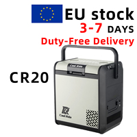 En stock UE, réfrigérateur de voiture portable 12/24V DC, compresseur à refroidissement rapide, batterie non incluse