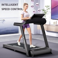 Tapis de course pliable multifonctionnel électrique pour la maison, idéal pour le fitness et la course à pied, à prix abordable