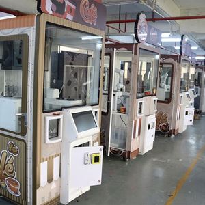 Precio Directo de Fábrica, Cafetería de Autoservicio, Brazo Mecánico Colaborativo No Tripulado, Robot Inteligente para Café, Máquina Expendedora con Pantalla Táctil Automática - Product Image 1