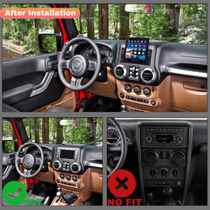 Stereo per Auto con Schermo Gigante da 9,7 Pollici per Jeep Wrangler <span class=keywords><strong>Unlimited</strong></span> 2011-2017, 32GB Carplay, Disponibile, Pagamento e Spedizione Effettuati - Product Image 2