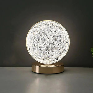 Luz Ambiental LED Tricolor con Atenuación Táctil, Decoración Navideña Nocturna con Atmósfera de Luna y Estrellas para Mesa de Noche, Venta al Por Mayor - Product Image 2