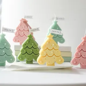 애플 스틱 토끼 Suppliers-Christmas Tree Scented Candles INS style organic delicious scented candles Atmosphere Soy Wax Candle for 2022 Christmas gifts
