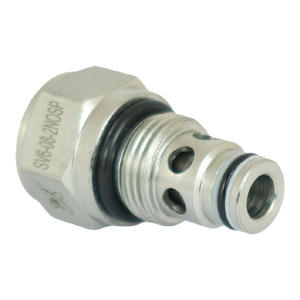 Vanne directionnelle solénoïde à 2 positions et 2 voies SV6-08-2NOSP Bidirectionnelle Normalement ouverte Soupape de décharge de pression à filetage - Product Image 3