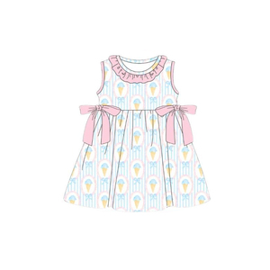 GSD3716 Vestido Infantil al por Mayor, Estilo Boutique, Conjunto de Flores para Niña, Sin Pedido Mínimo, ODM - Product Image 6