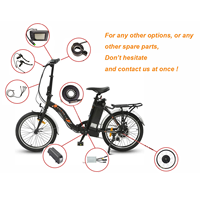 Kits de conversion de vélo électrique 350W 500W, kit pneus larges 20'' 24'' 26'' x 4.0, contrôleur et moteur pour vélo électrique