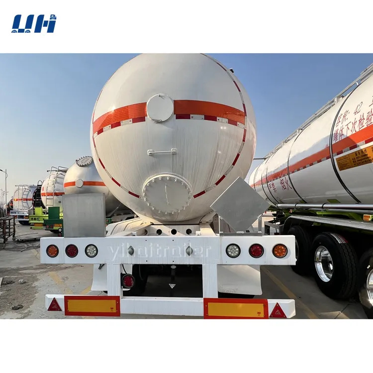 China Factory Price 3 Axle Lng Iso Tank Transport Tanker Trailer Lpg Tank Semi Trailer for Sale