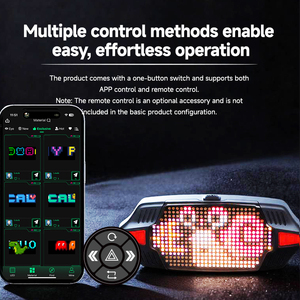 Feu arrière <span class=keywords><strong>de</strong></span> vélo LED Guardian avec capteur <span class=keywords><strong>de</strong></span> freinage <span class=keywords><strong>automatique</strong></span> et animation par application pour une sécurité accrue en conduite nocturne - Product Image 5