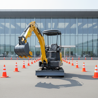 Mini-excavatrices avec moteurs Kubota à vendre, mini-excavatrice personnalisée de 3,5 tonnes avec cabines, mini-excavatrices de 3,5 tonnes, livraison gratuite