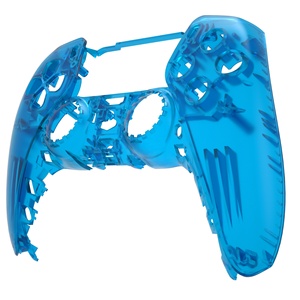 ฝาครอบคอนโทรลเลอร์ PS5 - แผ่นปิดหน้าใสแบบกำหนดเอง สีฟ้าใส ทนทานและน้ำหนักเบา - Product Image 2