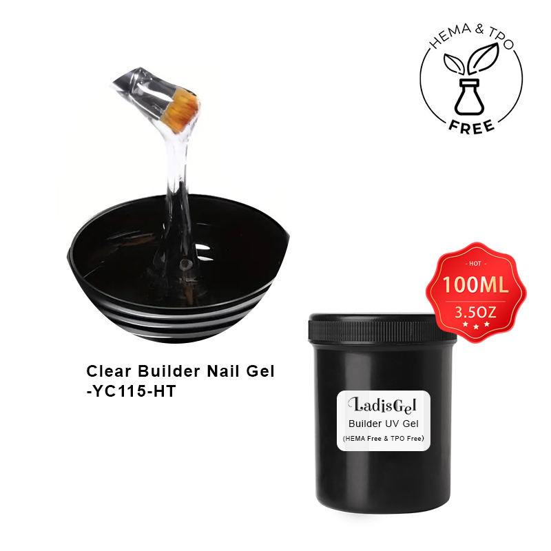 100ml-Clear Gel Builder(HEMA & TPO FREE) YC115-HT