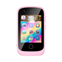 XA31 enfants jeu intelligent téléphone jouets cadeaux pour enfants de 3 ans et plus, écran tactile support de téléphone portable dessin gratuit lecteur de jeux de musique