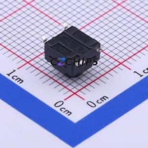 TS-FS66T-C-D Tactile Switch SMD-4P,6x6mm Switch Single Pole Single Throw Round Button 2.6N Vertical Mount - Product Image 2