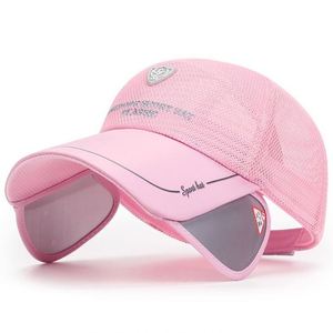 Summer Breathable Mesh Baseball Cap Telescopic <b>Pull</b>-Down Brim for Adults-Unisex Outdoor Fishing Sun Protection 7-Panel Design - Product Image 6