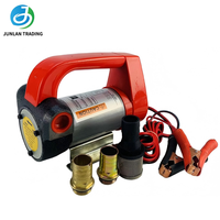 Pompe de transfert de carburant CC 12V/24V, pompe de transfert de carburant diesel électrique CC auto-amorçante, pompe de transfert de diesel