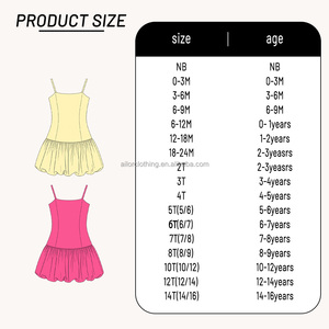 Robe Athlétique pour Enfants Filles, Bretelles Fines, Jupe à Ourlet Bouffant et Corsage à Coutures Princesse pour le Quotidien, le Tennis, la Danse et les Jeux - Product Image 5