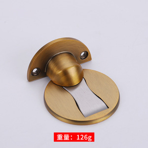Système d'absorption acoustique de sol pour porte en bois et acier inoxydable moderne, aimant puissant, pour cuisine et salle de bain, sans perçage requis - Product Image 5
