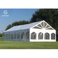 Carpa 10x20 con Techo Blanco y Lona Transparente, Toldo 20x40, Carpa para Fiestas 5x10, Estructura de Acero y PVC 14x14 con Paredes, Carpa Plegable Profesional 8x10m