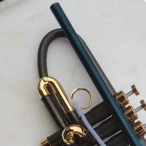 Trompette professionnelle en <span class=keywords><strong>laiton</strong></span> Saturn Water Key, conception à double couche avec insertion inversée du tuyau de descente - Product Image 3