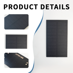 Mini tùy chỉnh Pet perc Mono tấm pin mặt trời cho tự làm đồ chơi điện năng lượng mặt trời hệ thống Bộ dụng cụ 5V Hiệu quả cao năng lượng mặt trời sản phẩm - Product Image 6