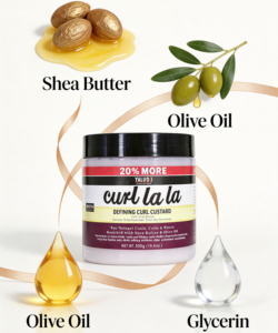 Crème hydratante définissante pour boucles 473g, crème à tenue longue durée pour boucles, crème définissante pour boucles à forte tenue pour cheveux 4C - Product Image 2