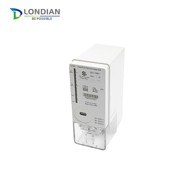 Single Phase DIN Rail Smart Prepaid Electricity Meter Remote Monitoring System for Energy Consumption in Suitable Environments