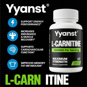 Cápsulas de L-Carnitina OEM 1000mg, Aumentan la Energía, Controlan el Peso, Queman Grasa, Adelgazan - Product Image 2