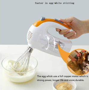 Batteur Électrique Portatif 125 W à 5 Vitesses pour Préparation Culinaire, Mélangeur à Main, Machine à Gâteaux, Batteur à Beurre, Fouet Métallique, Crochet Pétrisseur - Product Image 5