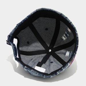 หมวกด็อคเกอร์วินเทจ YOUMITE |   หมวกเบสบอลไม่มีปีก 100% ผ้าฝ้ายเดนิม หมวกมิกิ หัวเข็มขัดทองแดง สำหรับทุกเพศ ทุกฤดู 6 - Product Image 6