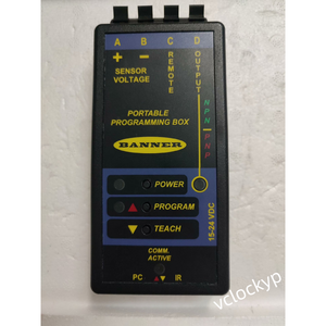 Caja de Programación de Sensores Portátil Banner DPB1, 15-24VDC, Control Remoto, Usada, Hecha en China - Product Image 4