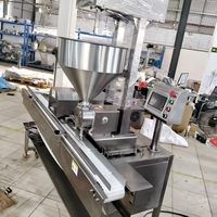 Machine industrielle d'injectation de pâte pour le découpage du pain, injecteur de croissants, machine de remplissage de crème pour pains longs