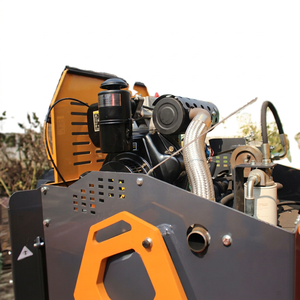 Mini Rodillo Vibratorio de 44.7KW con Motor Kubota, Tambor Único, Color Amarillo, Certificado CE - Product Image 1
