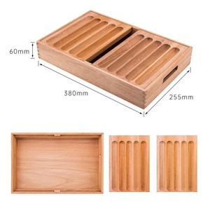Caja Humidificadora para Cigarros de Madera de Cedro, Rectangular, a Prueba de Humedad, Accesorio para Fumar, Almacenamiento, Embalaje de Regalo, Personalizable - Product Image 4