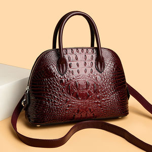 Bolso de mano con patrón geométrico de material PU de alta calidad. El forro interior está hecho de poliéster. Es Apto para Uso Diario.6813 - Product Image 5