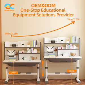 Conjunto de <span class=keywords><strong>Escritorio</strong></span> y Silla Ajustables Profesionales, Duraderos y Resistentes, Silla de Estudio para Estudiantes de Grado Comercial, Cómoda, OEM, para Dormitorio - Product Image 6