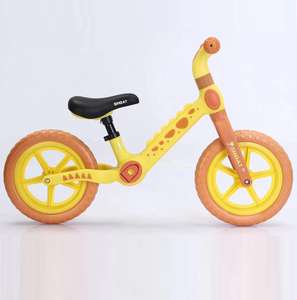 Vélo d'équilibre sans pédale pour enfants de 2 à 5 ans-comprend un coussin de sécurité, un siège rembourré, des mini poignées et des pneus sans crevaison - Product Image 5