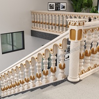 Fournisseurs chinois de moulages pour rampes d'escalier, moulages pour rampes d'escalier en béton décoratif, colonnes de rampes d'escalier, moulages pour la construction de maisons