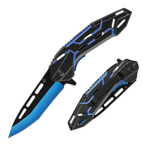 Couteau <span class=keywords><strong>pliant</strong></span> Blue Devil, best-seller transfrontalier, couteau à fruits pour le camping en plein air, lame en acier inoxydable, petit couteau <span class=keywords><strong>pliant</strong></span> EDC - Product Image 5