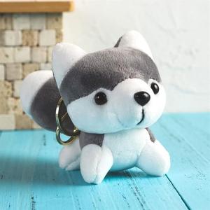 พวงกุญแจสุนัขยัดไส้รูปสัตว์สุนัขของเล่นกระเป๋าจี้เสน่ห์ - Product Image 2