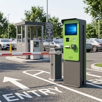 Kiosque de paiement de stationnement multifonctionnel extérieur personnalisé THLEE avec écran tactile, reconnaissance faciale, surveillance, écran LCD 1920x1080, métal